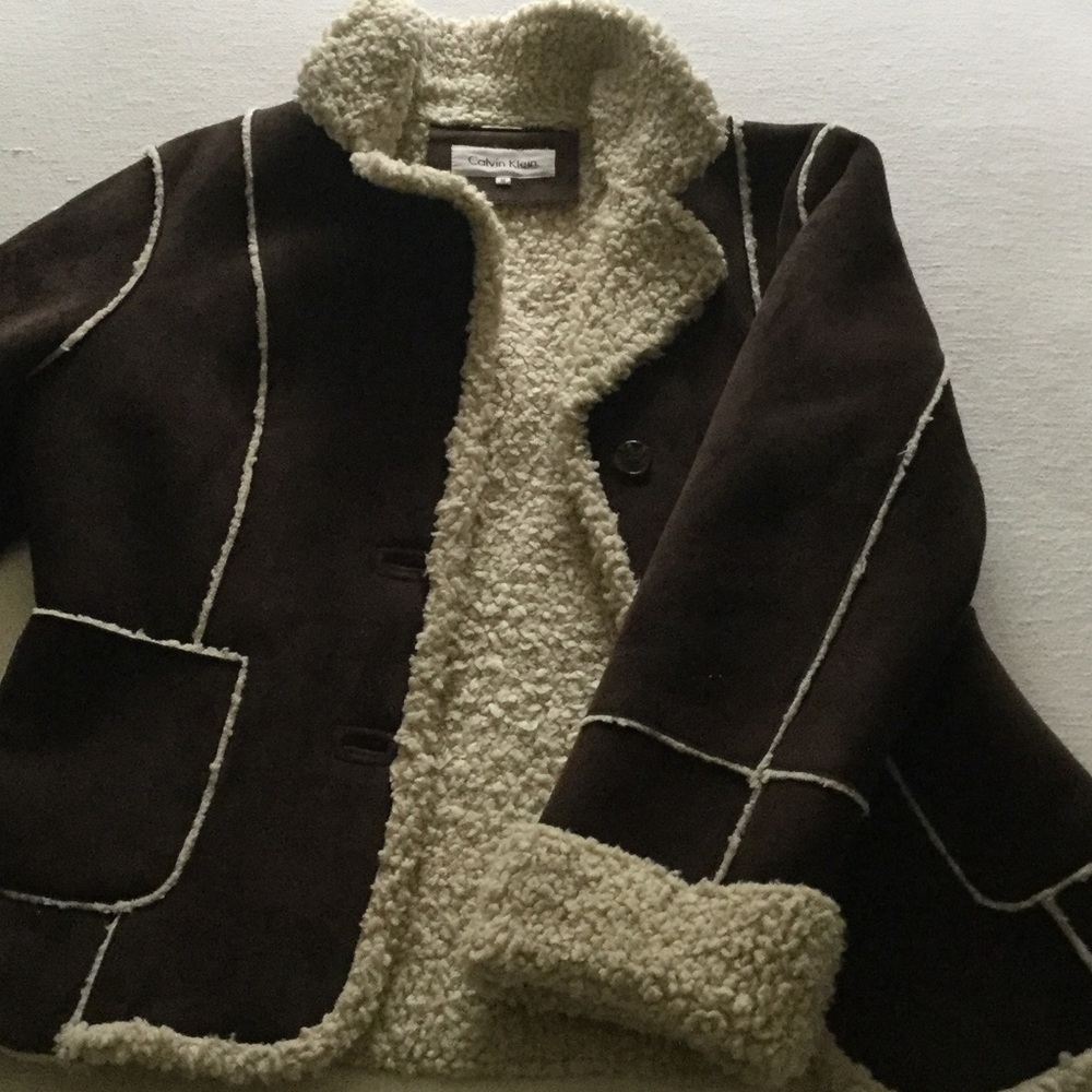 CALVIN KLEIN BEAUTIFUL COAT.  Soft, NWOT.